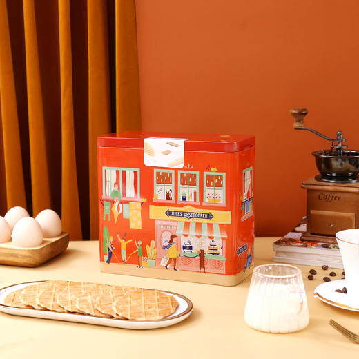 【礼想心动】茱莉斯·迪尔乔普 黄油薄脆礼盒（佛兰芒街景大号）450g 商品图6