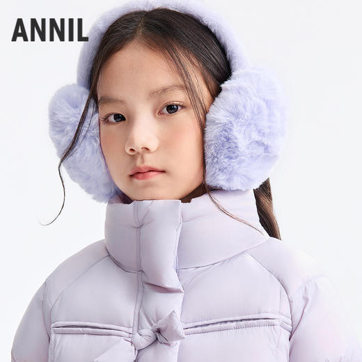 女童长款羽绒服冬季新款安奈儿童装EG545624 商品图2
