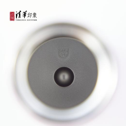 清华文创便携锥形保温杯（纯紫款） 商品图7