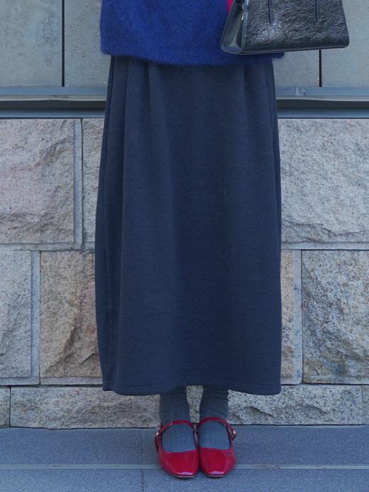 中高松紧腰显瘦褶裥花苞半裙FCF3SKT132 商品图12