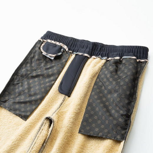 【特大码】【加绒】【DM】大依优型大码男装加绒款松紧腰弹力休闲裤直筒运动裤百搭长裤300斤 商品图2