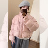 西遇立领拉链短款棉服女冬季新款韩系加厚宽松保暖面包服SS051740 商品缩略图2
