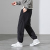 罗蒙秋冬休闲裤男士工装伞兵裤系列腰部抽绳可修饰各种腿型显瘦长裤 商品缩略图4