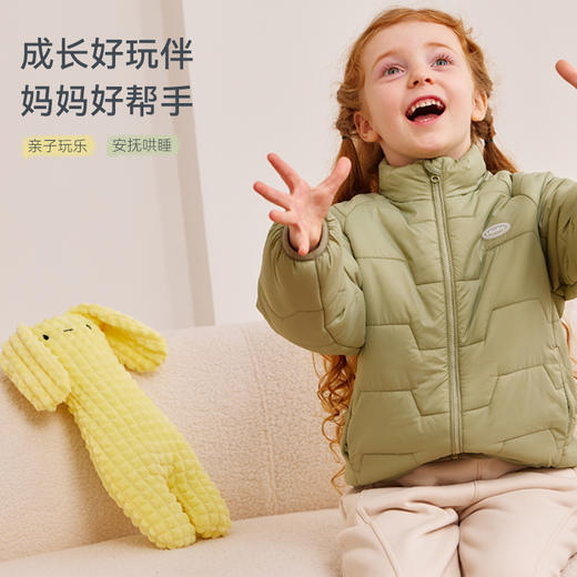 i-baby钻石格不倒绒兔子/小熊造型安抚枕 商品图4