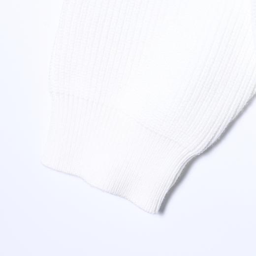 257168SDSA男士秋冬新款痞帅男装韩版撞色竖纹拼接POLO领毛衣百搭时尚 商品图4