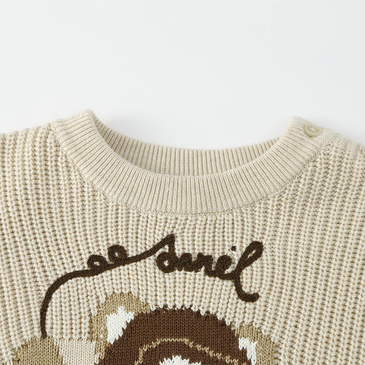 【实体店同款】男童圆领长袖针织衫冬季新款安奈儿童装XB544095 商品图4