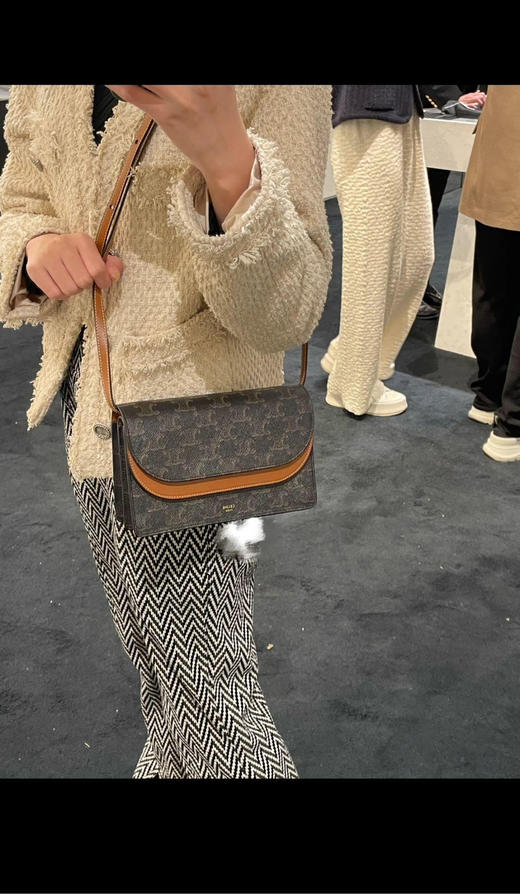 Celine Triomphe 老花拼皮 斜挎包 商品图1