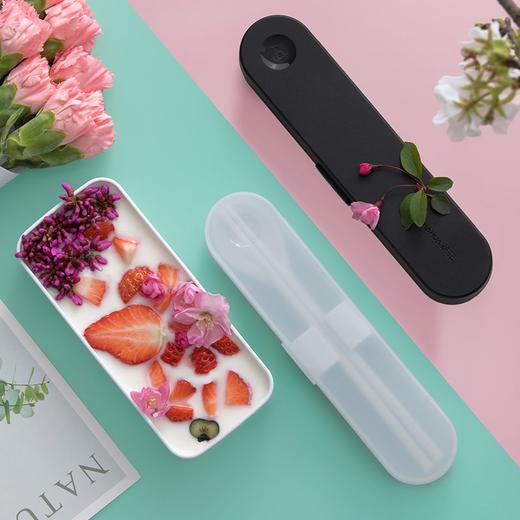 【茶花】抗菌餐具盒筷子勺子组合套装 商品图6