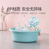 【茶花】脸盆塑料盆洗脸盆加厚耐用洗脚盆家用洗衣盆盆子洗衣服 商品缩略图6