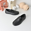 经典鲨2025年秋季专柜新品牛皮革男士一脚蹬柔软舒适豆豆鞋KW08-533291 商品缩略图1