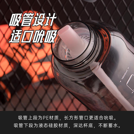 【茶花】劲派大容量水壶夏天喝水水壶 商品图2