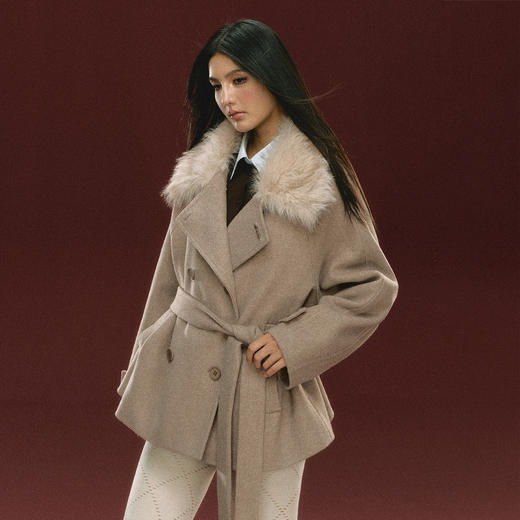 Ariseism 美式复古棉服冬季新款加厚保暖外套 商品图1