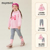 【加绒2件套】【90-140】【MQDmini】女童加绒卫衣打底裤套装 商品缩略图2