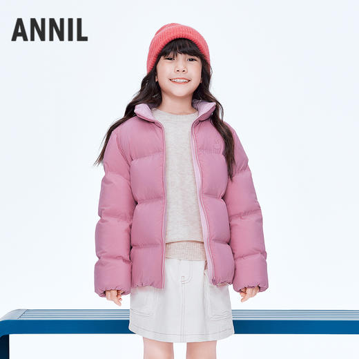 【实体店同款】男女童短款羽绒服冬季新款安奈儿童装AM545463 商品图1