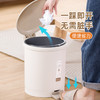 【茶花】简约脚踏垃圾桶踩脚弹盖免手开 商品缩略图3