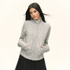Ariseism 美式复古立领毛衣外套女秋季新款上衣 商品缩略图1