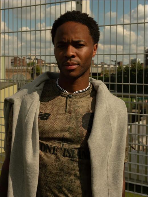 新百伦石头岛NB联名款球衣套装迷彩绿短袖短裤成人【上装+下装+袜子】 商品图1