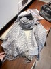G608 Lo#ewe双面羊绒围巾 商品缩略图0