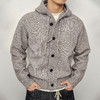 徐太浪【复古休闲 抽绳连帽】大码开衫毛衣男冬季灰色针织衫外套 商品缩略图1
