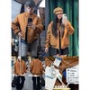 复古美式夹克棉服外套（波哥蕾姐穿S） 商品缩略图0