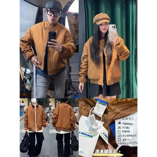 复古美式夹克棉服外套（波哥蕾姐穿S） 商品图0