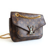 【95新】LV路易威登PASSY系列M45592老花PASSY邮差包链条单肩包女士141025NJS02 商品缩略图1