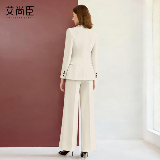 艾尚臣复古西装套装女高级感秋冬马甲职业装上班通勤穿搭西服正装 商品图4