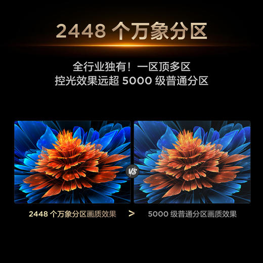 TCL电视 85Q9L Pro 85英寸 QD-Mini LED 蝶翼星曜屏 万象分区 绚彩XDR 4500nits 超薄电视 商品图3