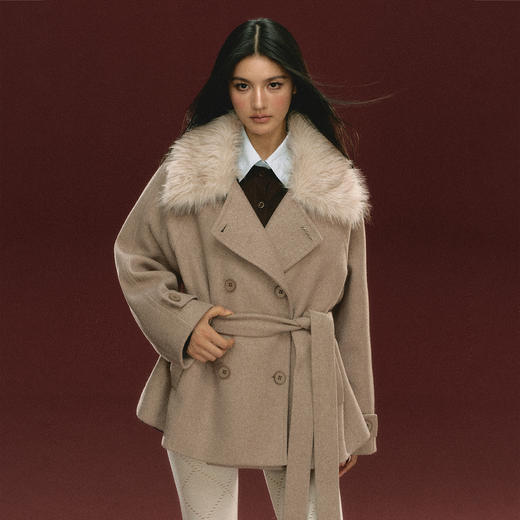 Ariseism 美式复古棉服冬季新款加厚保暖外套 商品图3