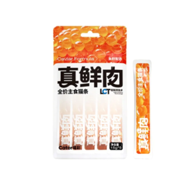 【超市】喵彩 全价主食猫条鱼籽配方15g*5支
