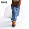 【实体店同款】男童全腰牛仔棉裤冬季新款安奈儿童装XB546032 商品缩略图1