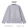 26T8798SDSA男士秋冬新款痞帅男装韩版撞色拼接圆领卫衣下摆松紧设计百搭 商品缩略图5