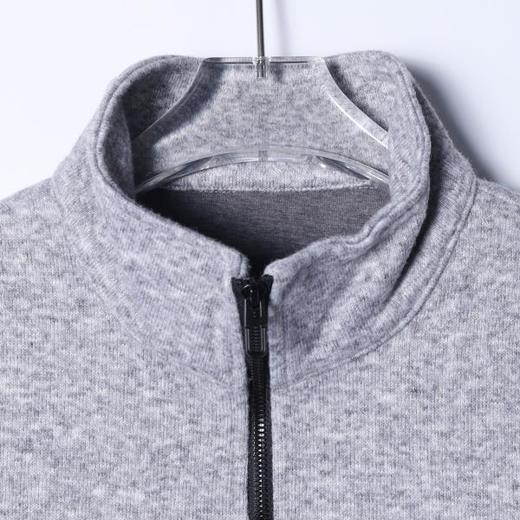 26T8792SDSA秋冬新款痞帅男装时尚半拉链立领卫衣百搭下摆设计百搭时尚 商品图2