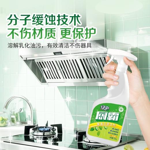 绿伞厨霸500g油烟净厨房重油污清洁剂抽油烟机灶台瓷砖去重油 商品图4