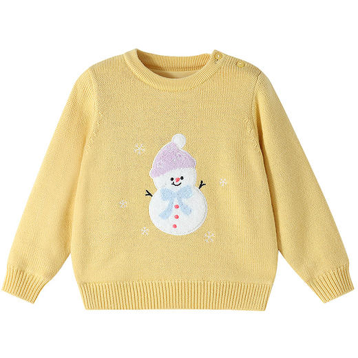 【实体店同款】女童圆领毛衫冬季新款安奈儿童装XG544014 商品图5