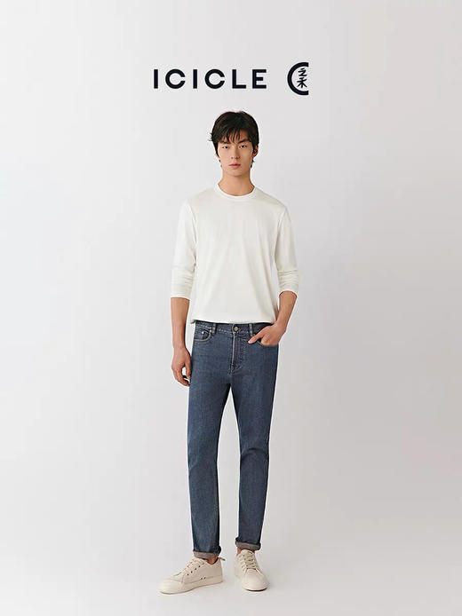 极简王炸~！情侣！禾の臻选 100%有机棉 正肩长袖T！万neng打底利器！ 商品图4