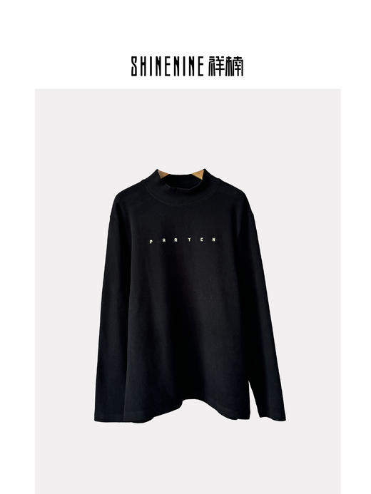 E44141191极简字母长袖T恤 商品图1
