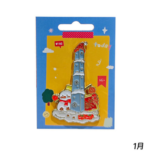 【632推荐】上海中心月份限定徽章 商品图4