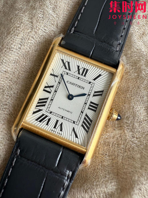 卡地亚 F1坦克系列WGTA0346 WGTA0357 WGTA0394 新款太阳纹坦克 男士腕表 小手腕福音 男女皆可佩戴 商品图2