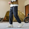 罗蒙秋冬工装款男士休闲裤宽松版型束脚设计多功能口袋户外旅游百搭长裤 商品缩略图2