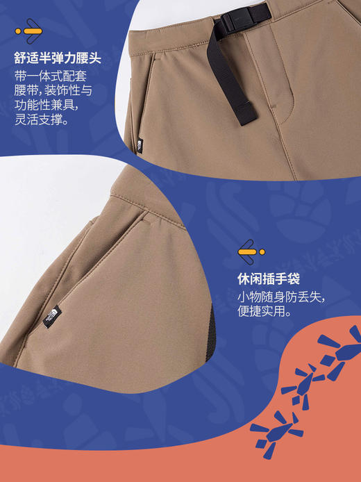 北面   25年秋冬  长裤 8A3H 商品图3