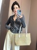蔻家女包中号老花PVC大容量通勤单肩手提包托特包 商品缩略图6