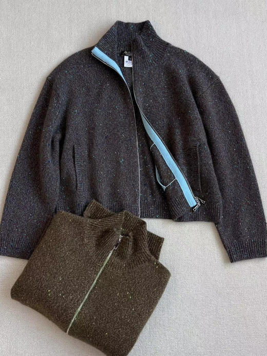 LP 花纱山羊绒针织外套 商品图0