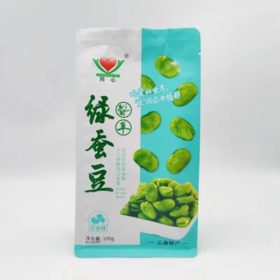 【超市】同心翡翠绿蚕豆芥末味100g