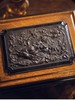 【已售】独角鹿西洋古董 19世纪欧洲出品林中兽鸟主题铸铁精雕镶嵌多层硬木雪茄盒 商品缩略图3
