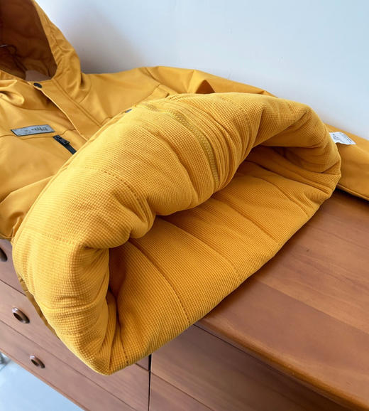 哈吉斯工装中大童冲锋棉服外套8102702 商品图7