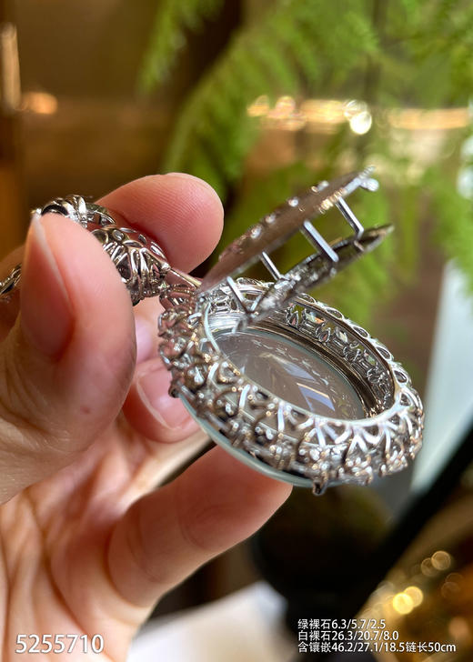 玻璃种蛋面吊坠【5255710】具体价格微信咨询 商品图7