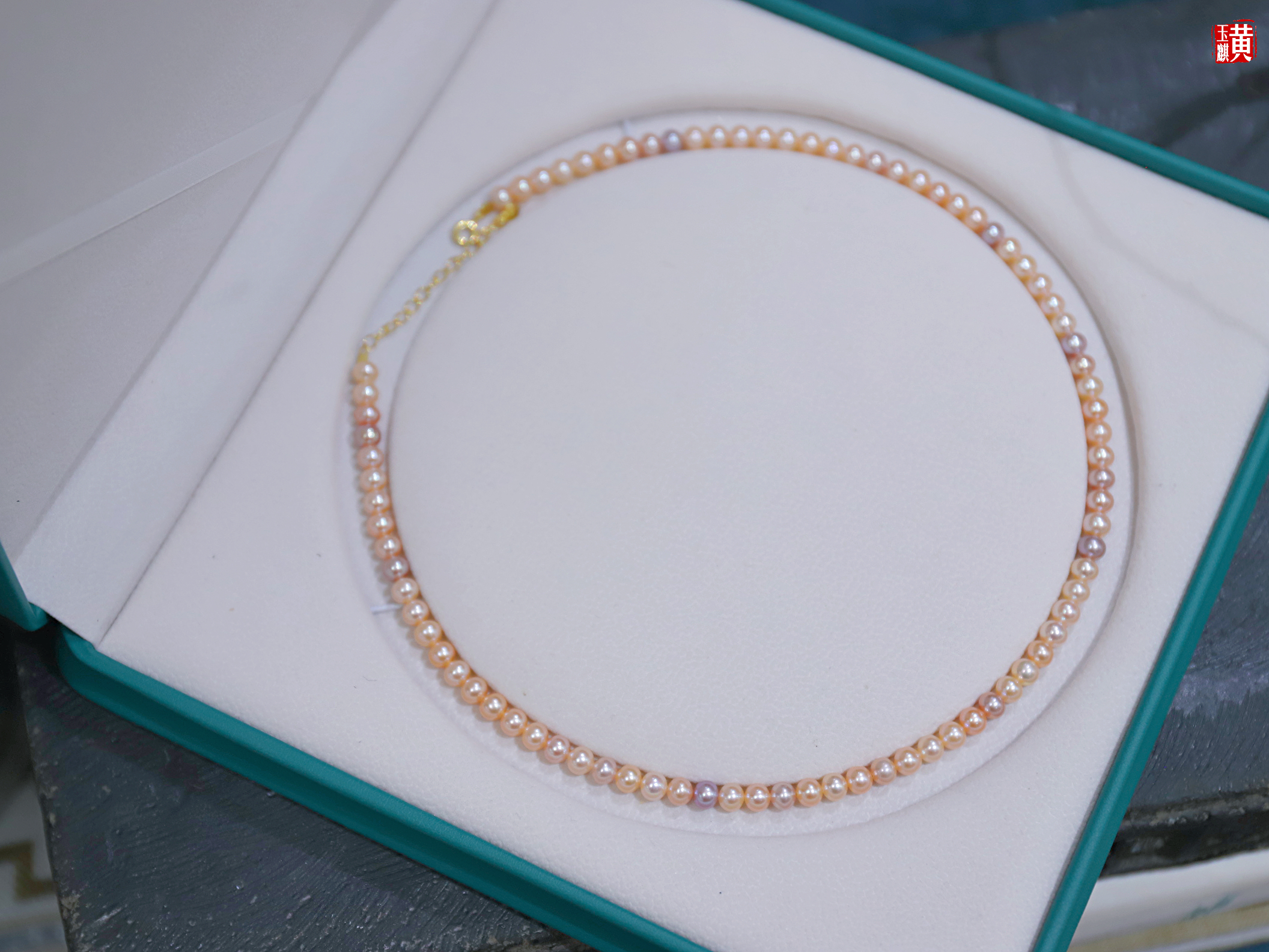 [ 炫彩 ] 小珍珠项链（混彩） 珠径：5~6mm