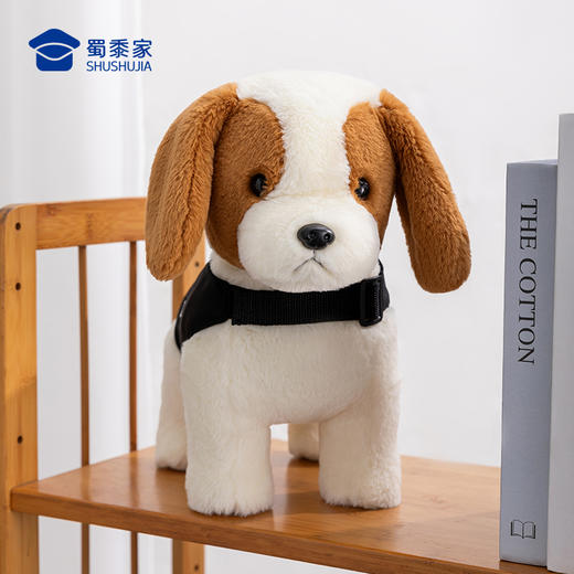 【实付满199送钥匙扣】【史宾格电动毛绒J犬】可脱卸制服狗狗毛绒玩偶电动互动儿童宠物玩具男孩女孩益智玩具送礼 商品图8