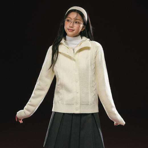 Ariseism 美式复古毛衣外套女秋季新款上衣 商品图2